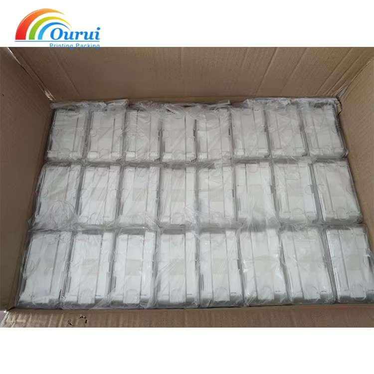 Clear acrylic watch boxes packed into an export carton.jpg