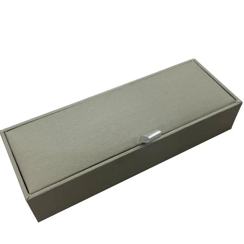 PU Leather Pen and Cufflinks Rigid Storage Box, Custom Business Accessory Case