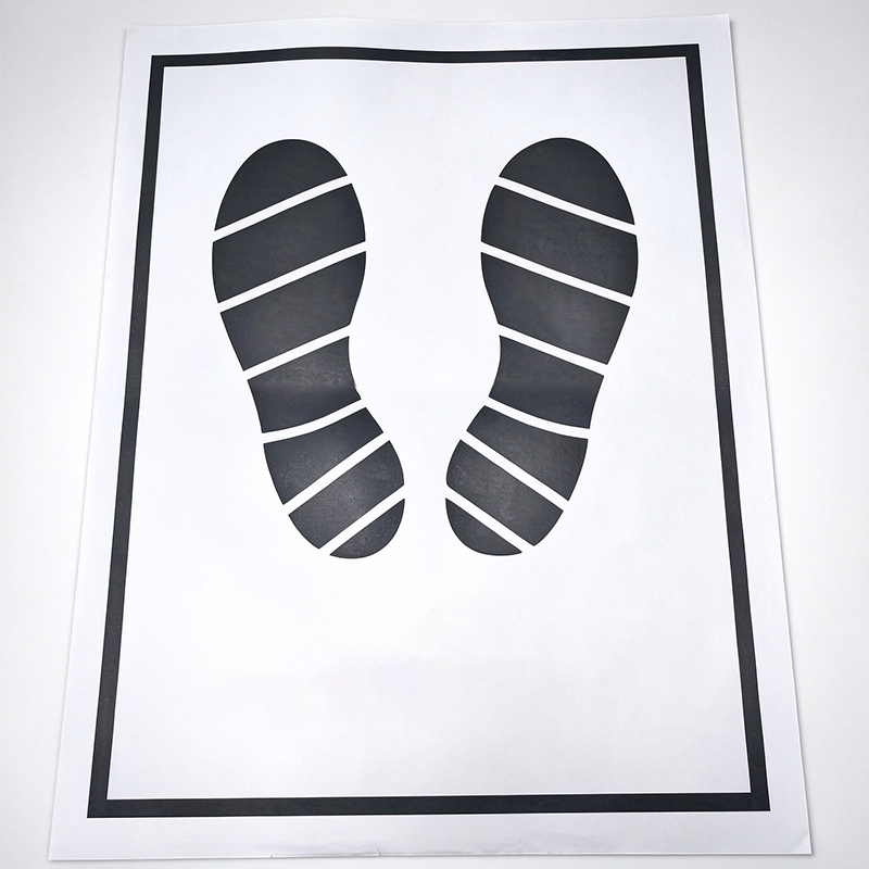 80gsm Disposable Car Floor Mat Paper, Non‑Waterproof Custom Printed Auto Service Foot Paper for Repair Shop & Car Dealership Wholesale