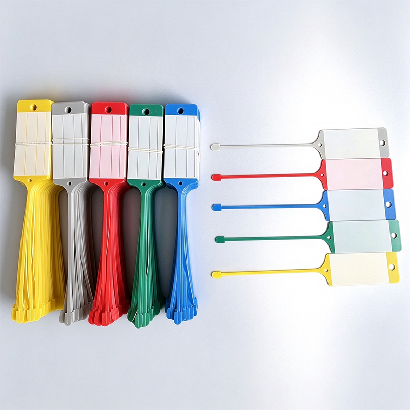 Disposable Plastic Auto Service Tags | Write-On Car Key Tags Zip Tie Style Wholesale