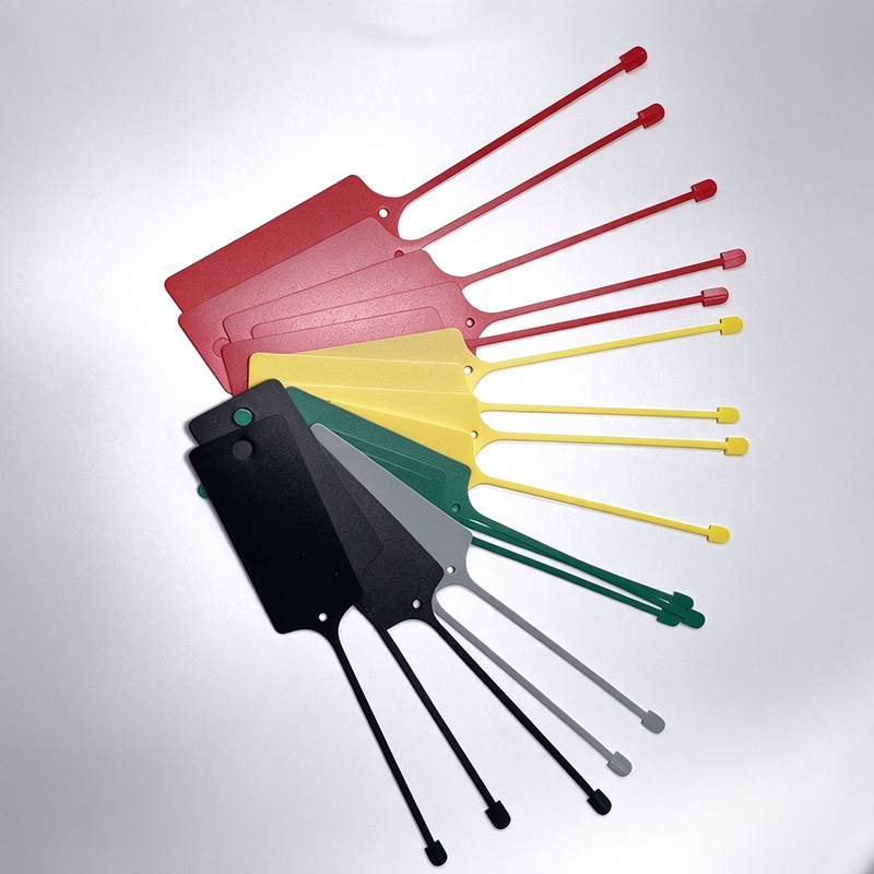 Disposable Plastic Auto Service Tags | Write-On Car Key Tags Zip Tie Style Wholesale