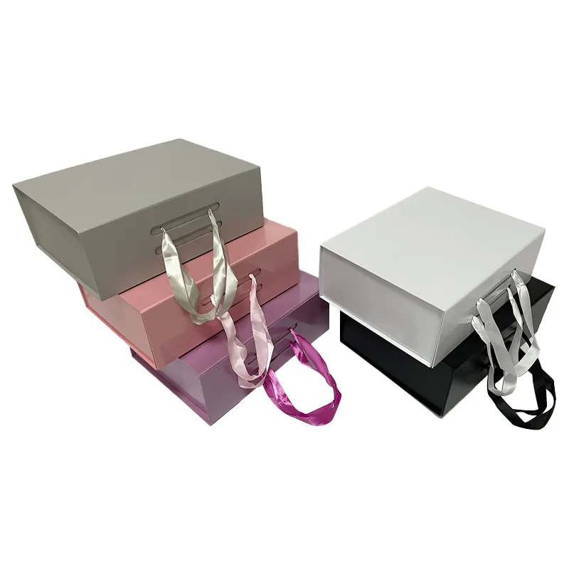 Rigid Gift Box with Matching Paper Bag | Foldable Gift Packaging for All Occasions
