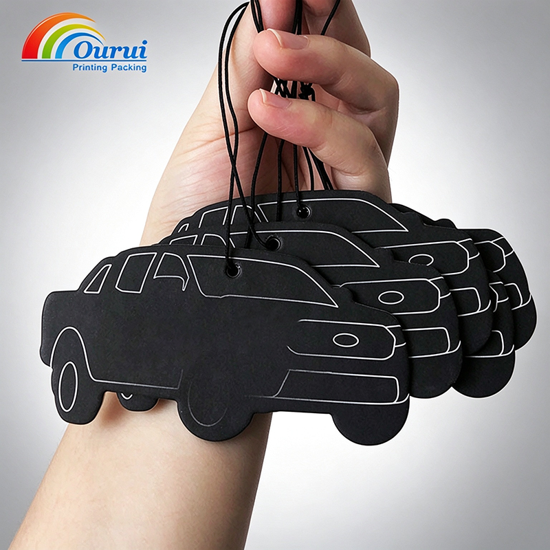 Custom Shaped Car Air Fresheners | Custom Printed Paper Car Hanging Air Freshener