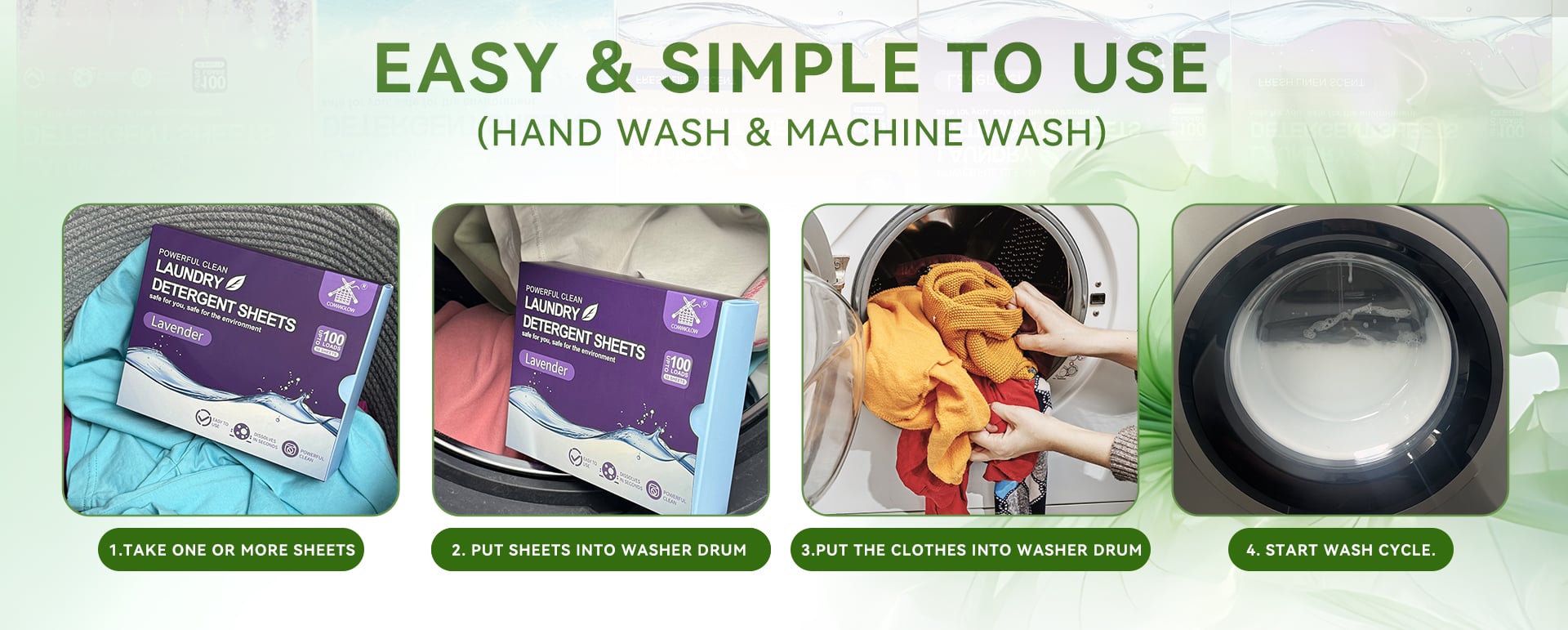 custom eco friendly washing strips laundry detergent sheets-1