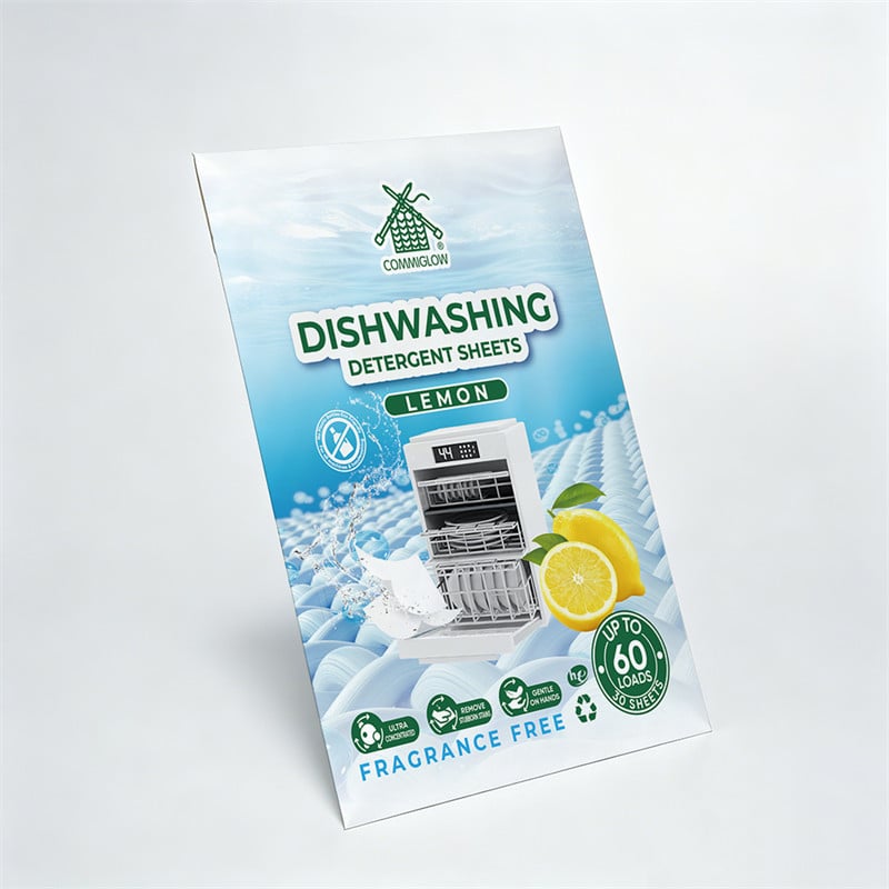Wholesale Sustainable Natural Dishwasher Detergent Sheets Dish Washing Strips