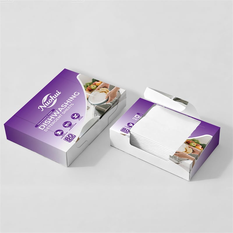 Natural Plant Based Dishwasher Detergent Sheet