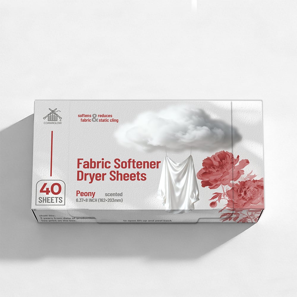 Custom Free Sample Long Lasting Fragrance Laundry Softener Dryer Strips Nonwoven Fabric Softener Sheet