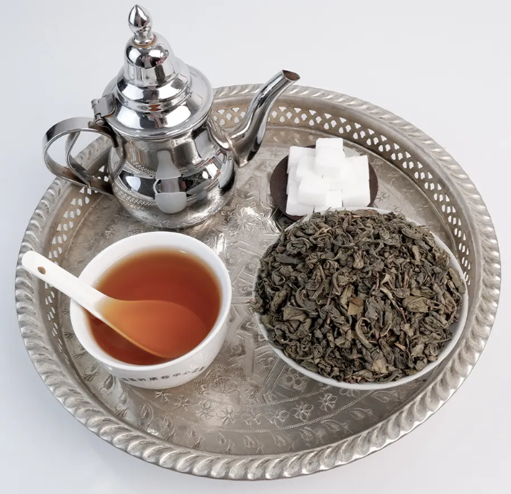 Which industries have the highest demand for Chunmee green tea?