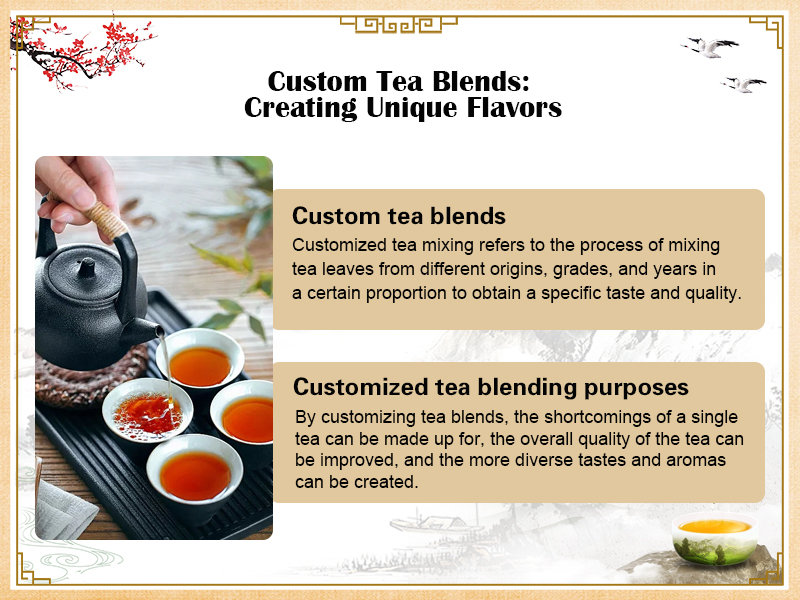 Custom Tea Blends: Creating Unique Flavors