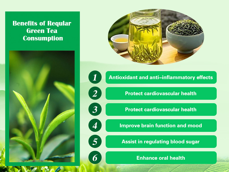 Benefits of Regular Green Tea Consumption