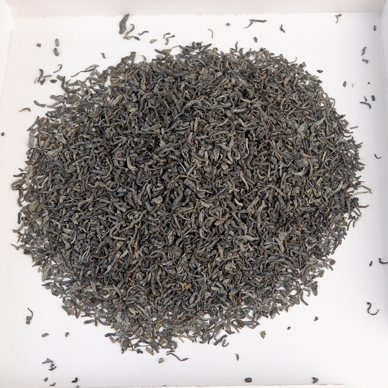 How does Chunmee green tea meet organic certification standards?