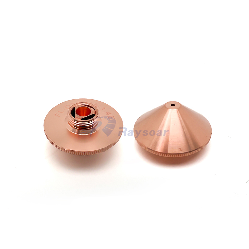 Precitec レーザー切断ヘッド用 Raysoar D28 H15 M11mm 二層切断レーザーノズル