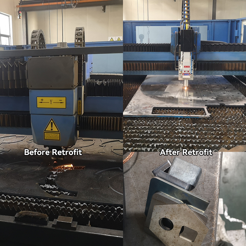 How to retrofit old laser cutting machines effectively?