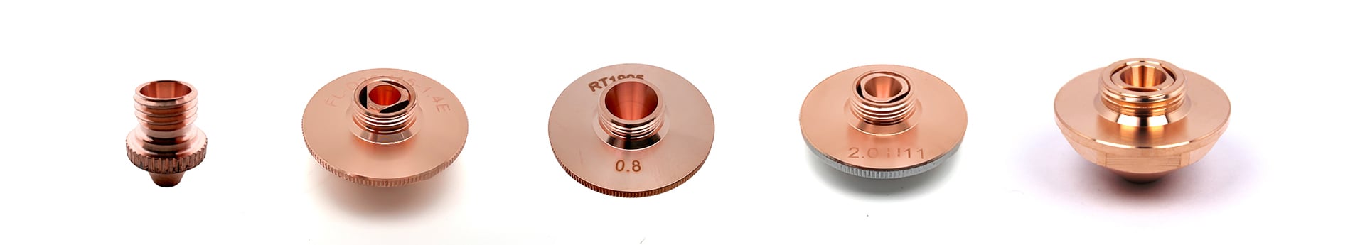 laser cutting nozzle d105h12m5mm d75h12m5mm for precitec 3d-7