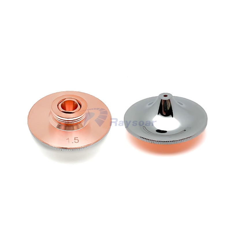 Raysoar D32 H15 M14mm Double Layer  Cutting Laser Nozzle  for Raytools Laser Cutting Head