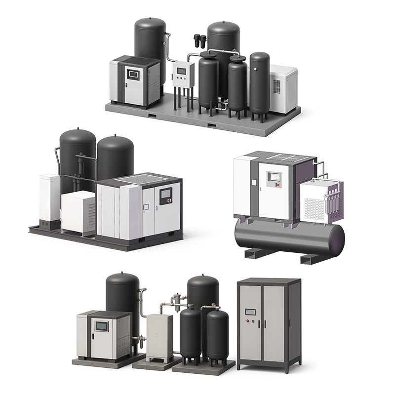 Which nitrogen generator fits small-scale laser workshops?