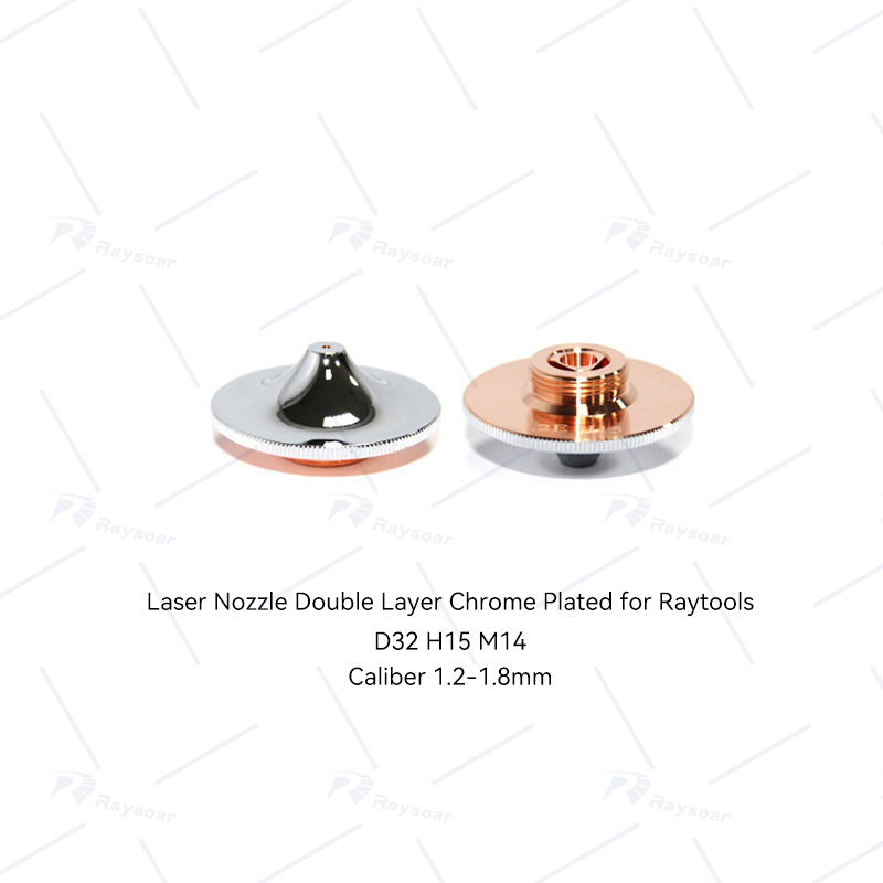 Nosel Pemotongan Laser D32*H15*M14mm untuk Raytools