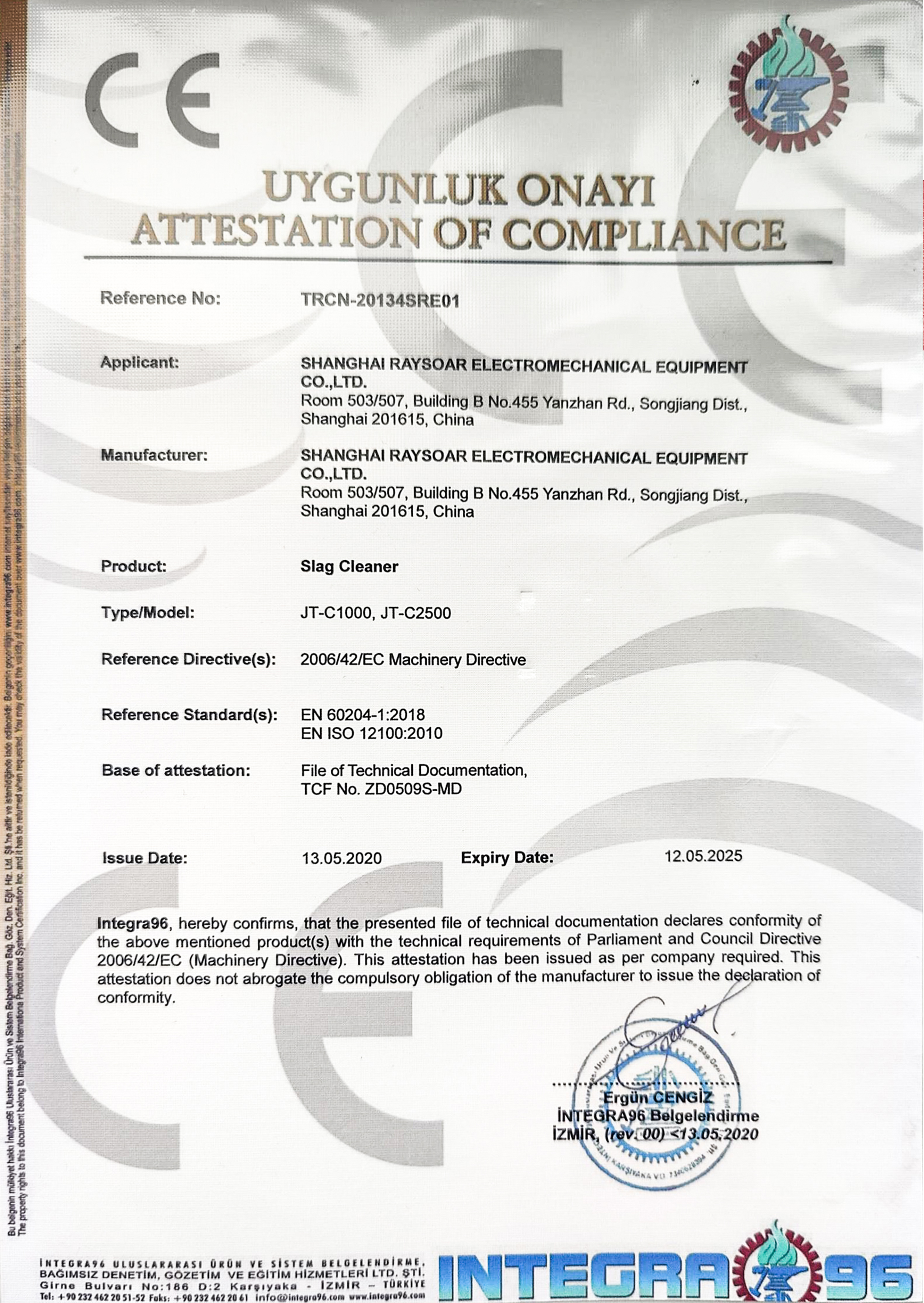certification