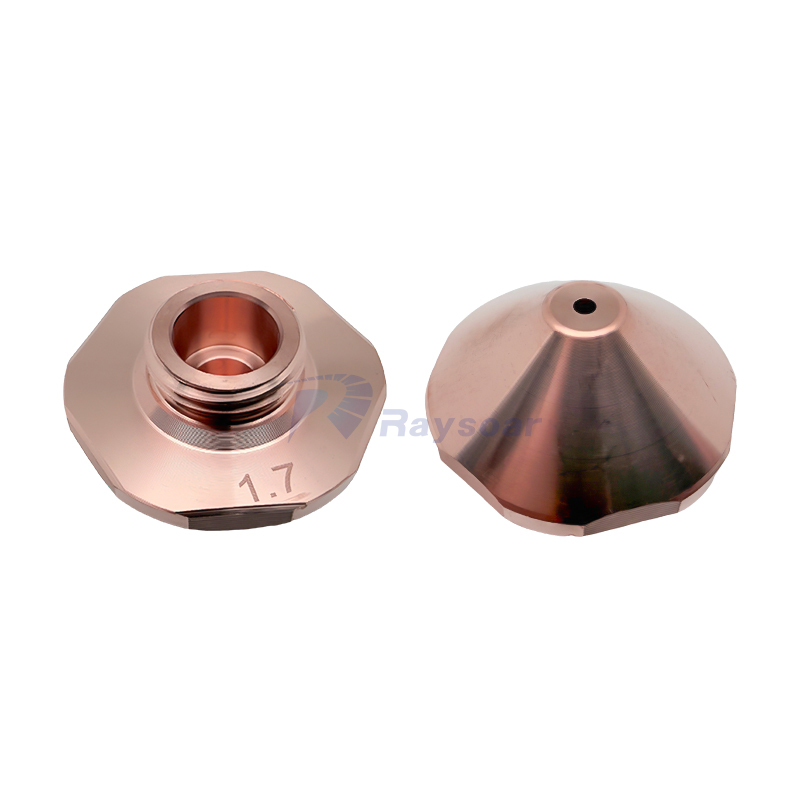 Trumpfレーザー切断ヘッド用 Raysoar D25 H15.5 M12mm 単層レーザーノズル