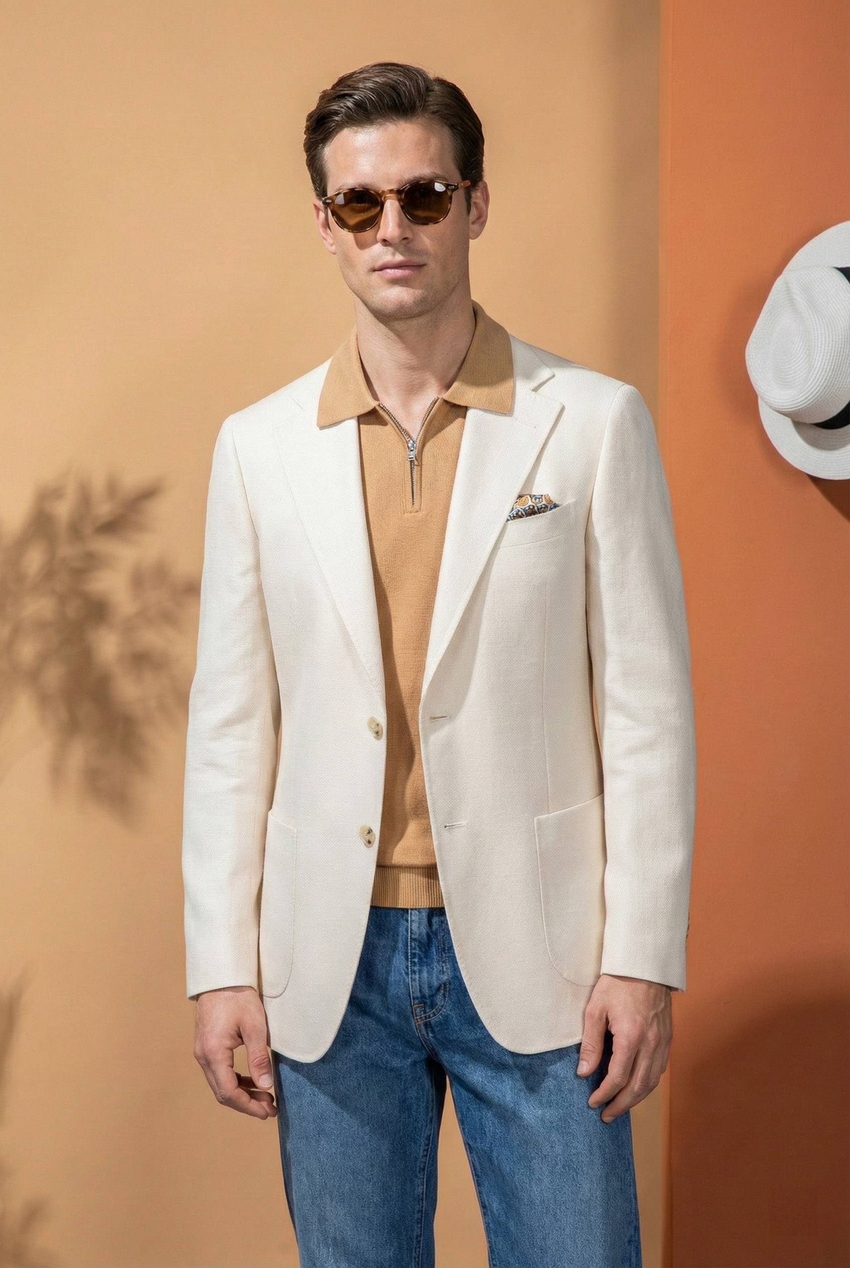 Die Leinenjacke Ivory Coast | Off-White
