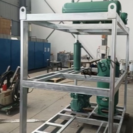Our company is currently in production of a 10-ton tube ice machine customized for an Ecuadorian client.