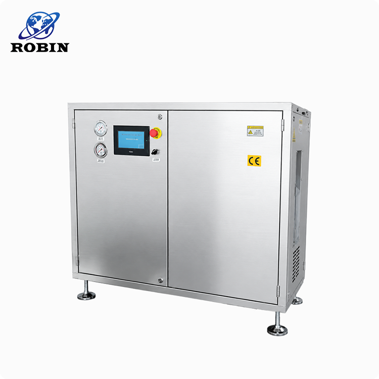 Dry ice block machine