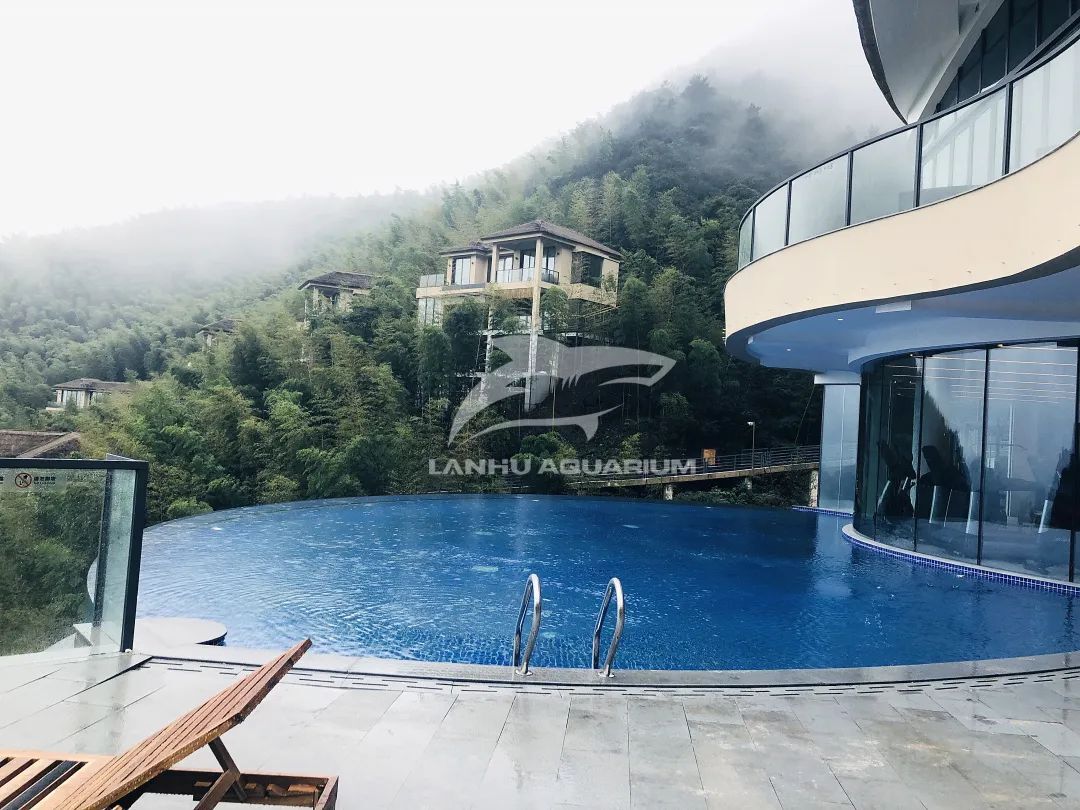 [Shanghai Lanhu Aquarium Engineering Project] Hidden in a Bamboo Sea, Accompanied by Hot Springs | Liyang Tianmu Lake Bamboo Valley Hotel's Infinity Swimming Pool Explores the Meaning of Life.