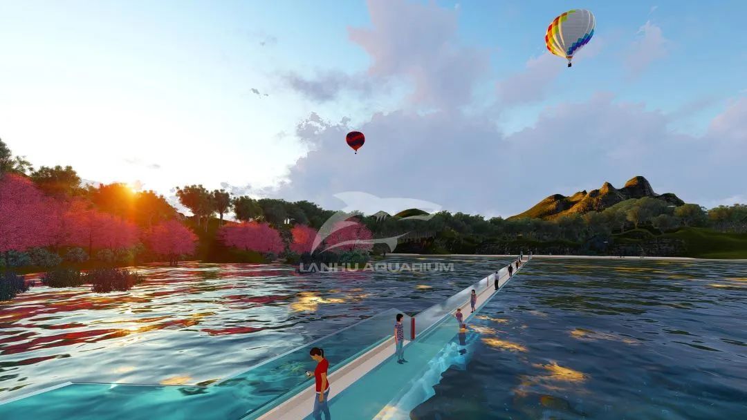 [Shanghai Lanhu Aquarium Engineering Project Case]: Design, Originating from Nature, Hidden in Nature - Acrylic Pier Case of Fengqi Lake in Liyang Science and Technology Innovation Base
