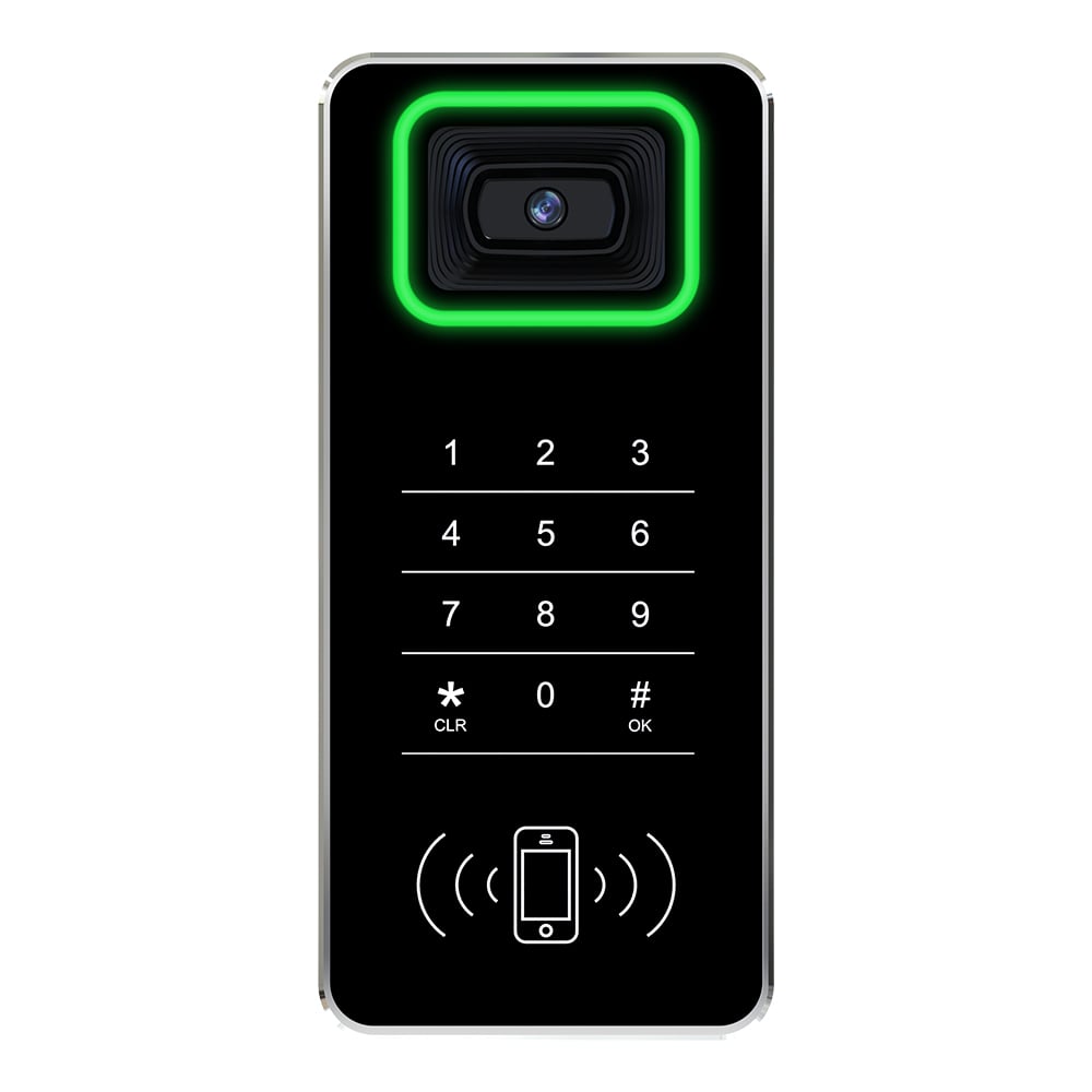 Metal Waterproof QR Code Access Control Machine
