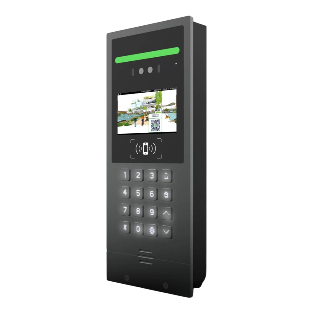 VF635 Embedded Installation of Visual Intercom Facial Recognition