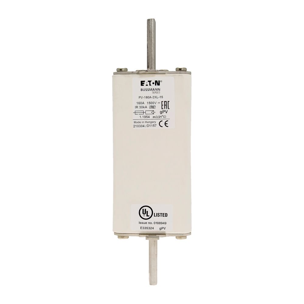 PV-160A-2XL-15 160A 1500 VDC 2XL Photovoltaic Fuse