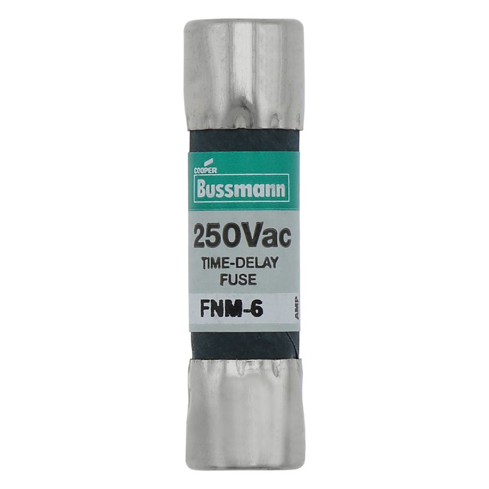 Bezpieczniki dodatkowe opóźnione FNM-6, 10 × 38 mm, 6 A, 250 V~