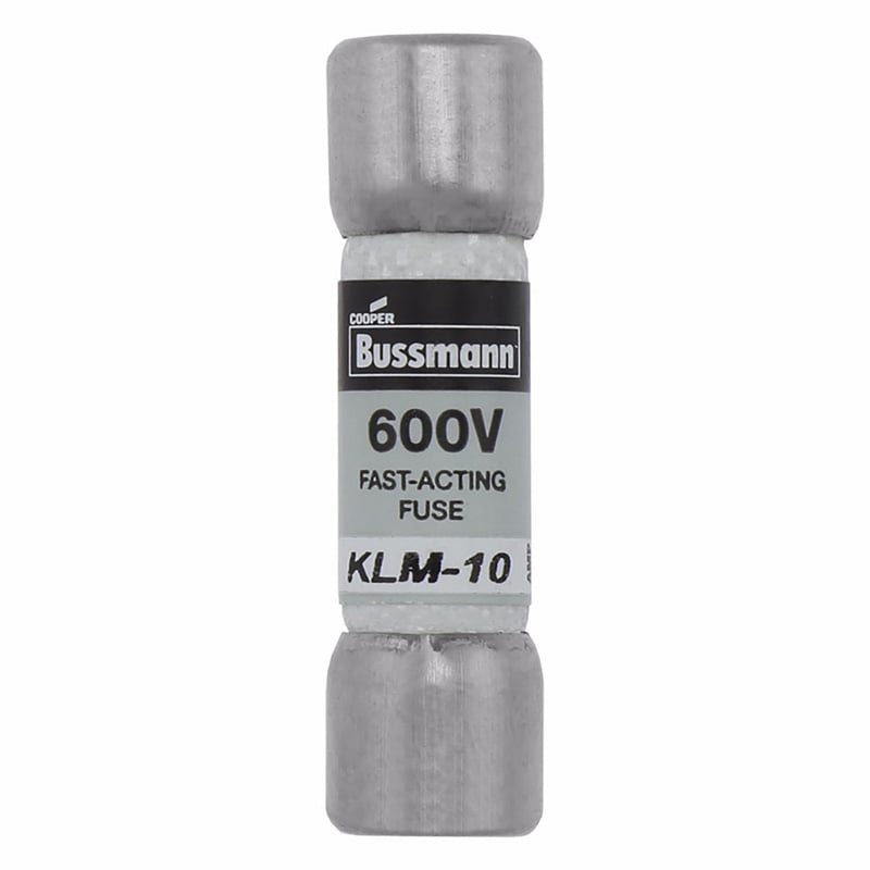 10A 600VAC KLM-10 10*38mm Szybko działający bezpiecznik Bussmanna