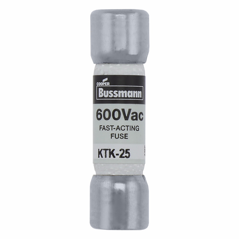 25A 600VAC KTK-25 10*38mm брзо делујући Bussmann осигурач