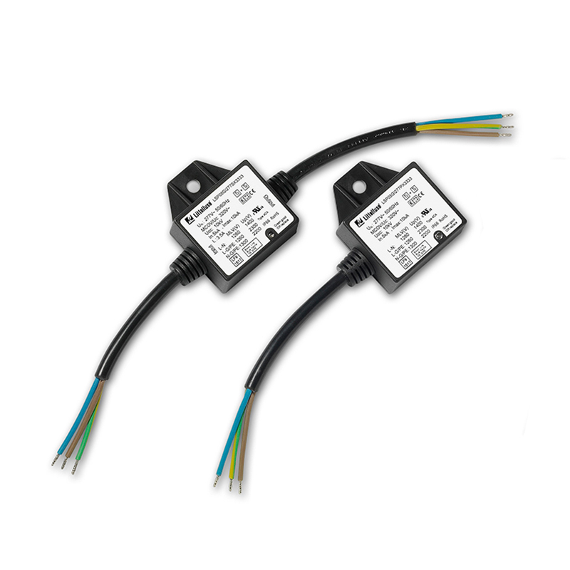 Urządzenie do ochrony przed falami prądu z zastosowaniem urządzenia Littelfuse LSP05GI277SX3635
