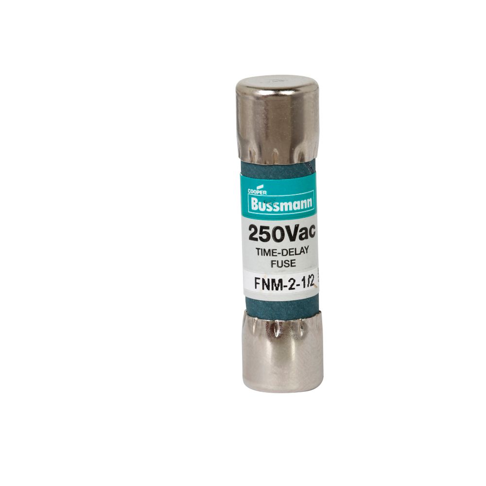 Bezpieczniki dodatkowe opóźnione FNM-2-1-2 10 × 38 mm, 2,5 A, 250 V~