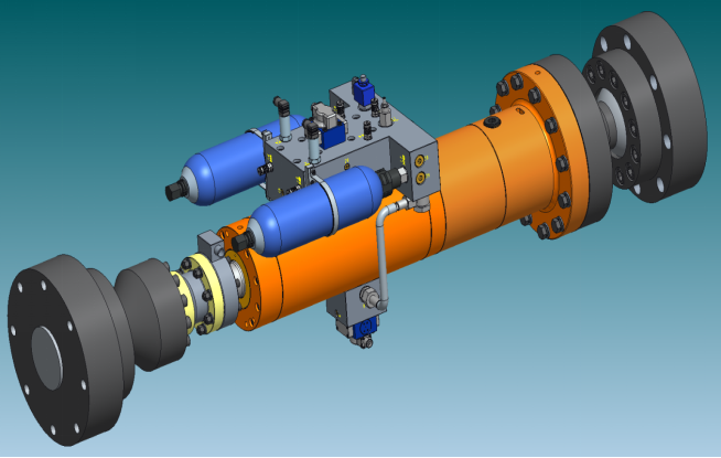 High-Frequency Response Hydrostatic Servo Hydraulic Cylinder manufacture