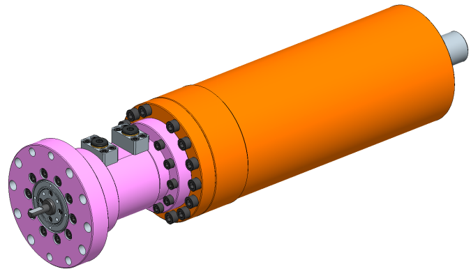 Clamping Cylinder for Continuous Casting and Rolling Line supplier