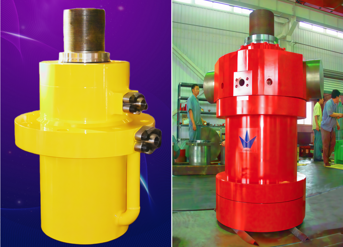UYφ450-1000 series 25Mpa  metallurgical and heavy duty machinery hydraulic cylinder factory