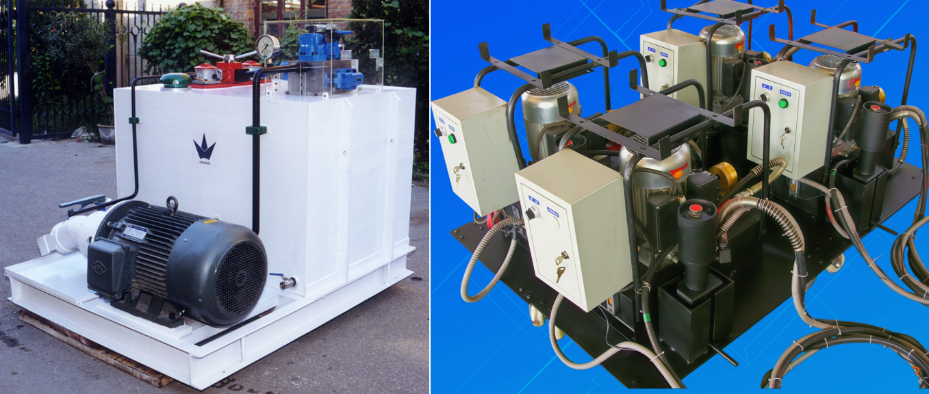 Customized hydraulic station details