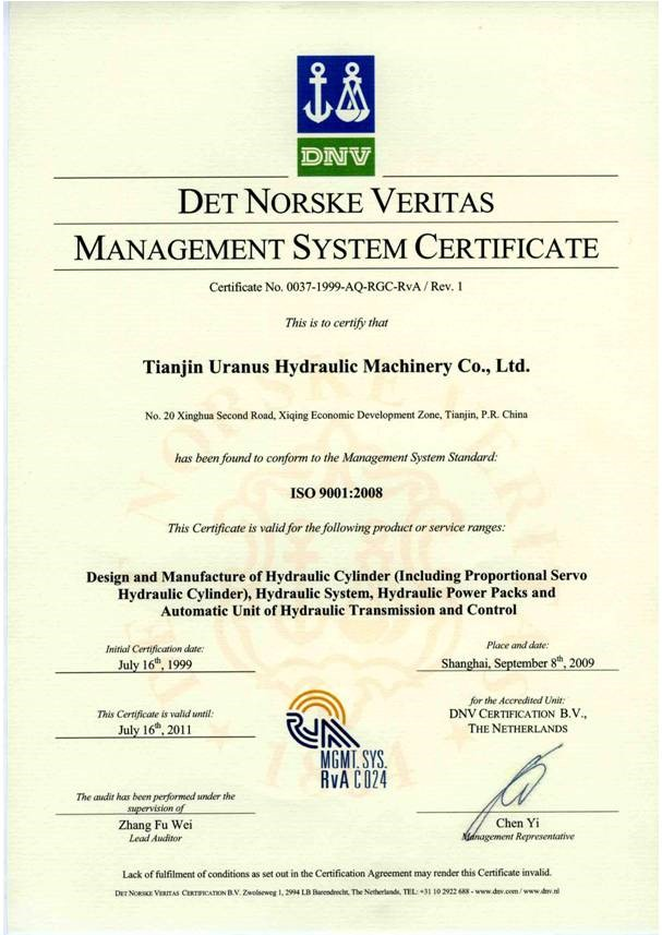 Výrobca špeciálnych hydraulických valcov: Zaručenie kvality prostredníctvom certifikácií ISO