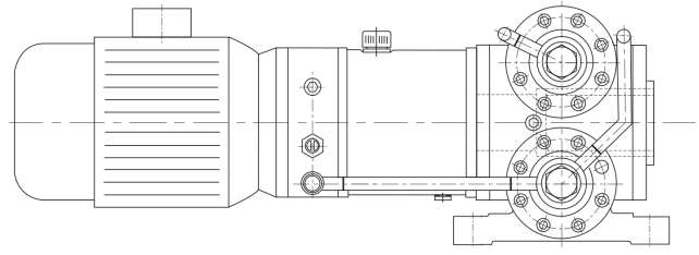 Gear and rack swing hydraulic cylinder supplier