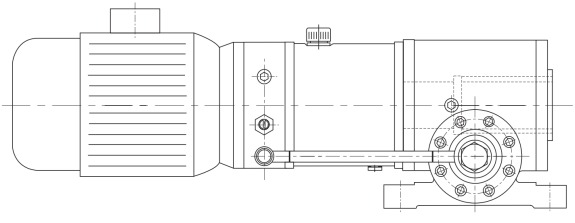 Gear and rack swing hydraulic cylinder factory