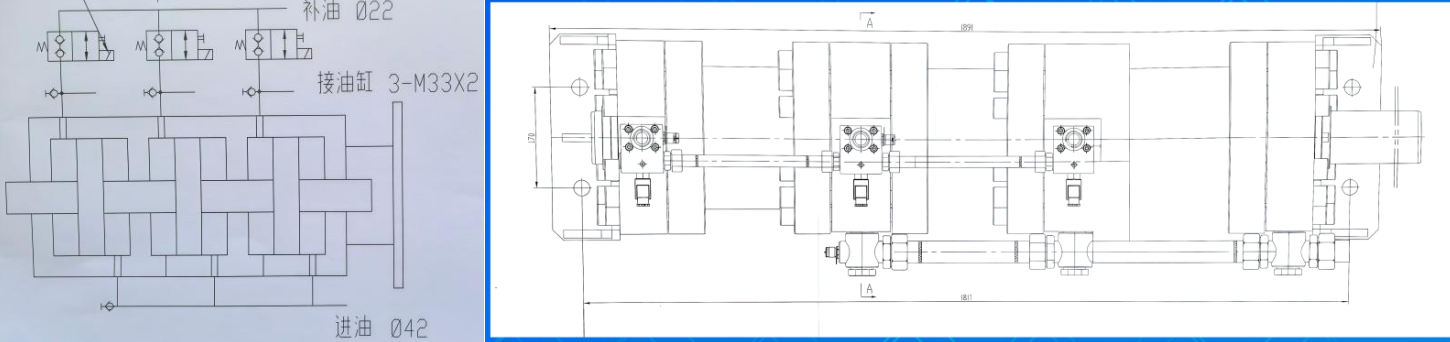 UF Series Synchronous Distributor Hydraulic Cylinder  details