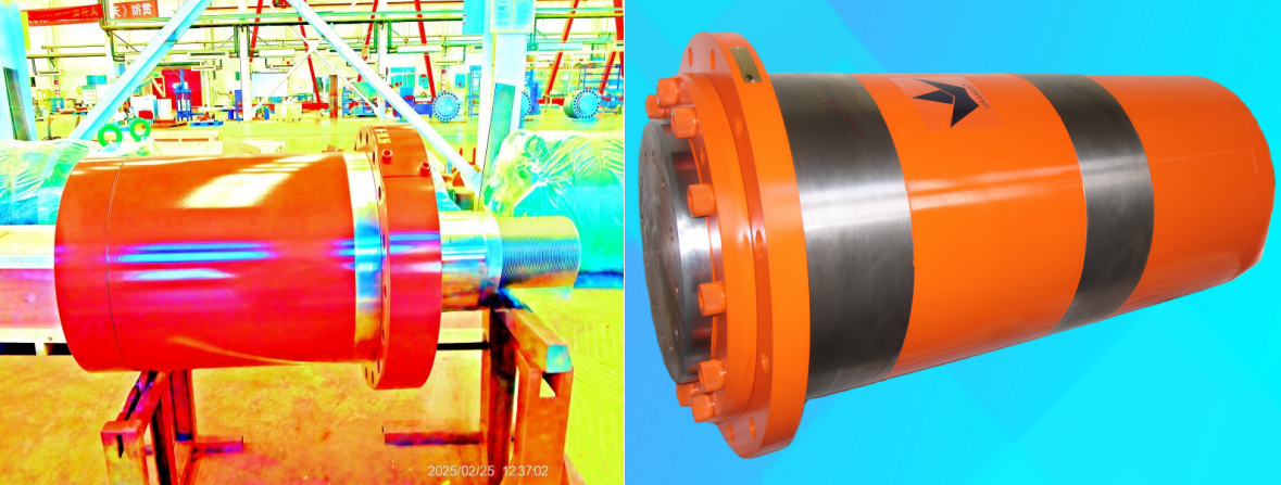 UYφ450-1000 series 25Mpa  metallurgical and heavy duty machinery hydraulic cylinder details