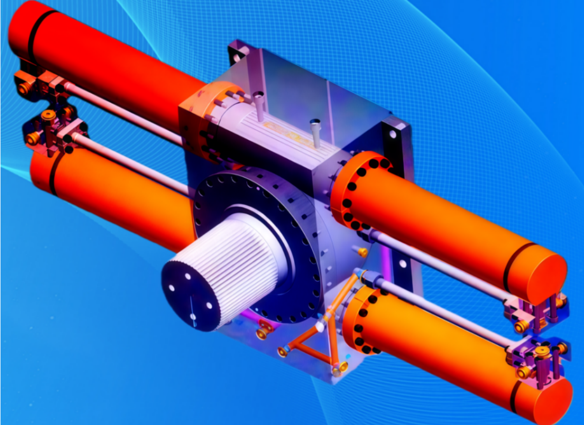 UB Heavy-Duty Gear-Rack Oscillating Hydraulic Cylinder (UBZ) manufacture