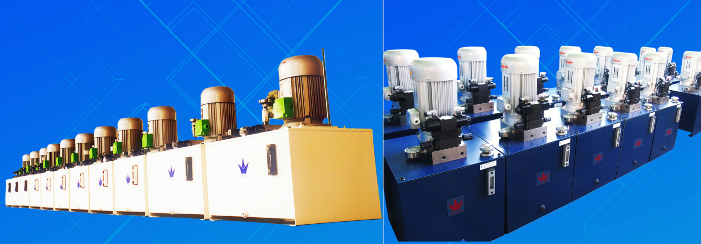 Customized hydraulic station details