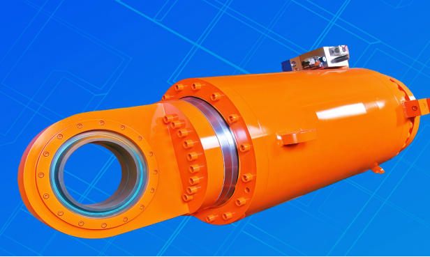 UYφ450-1000 series 25Mpa  metallurgical and heavy duty machinery hydraulic cylinder supplier
