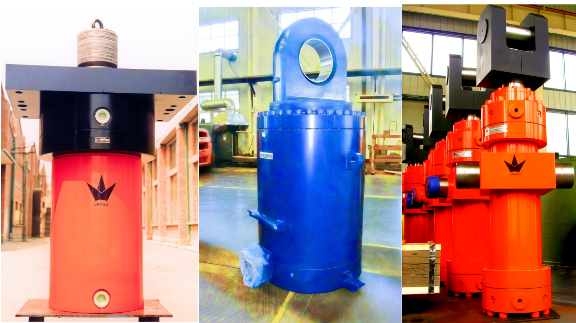 UYφ450-1000 series 25Mpa  metallurgical and heavy duty machinery hydraulic cylinder details