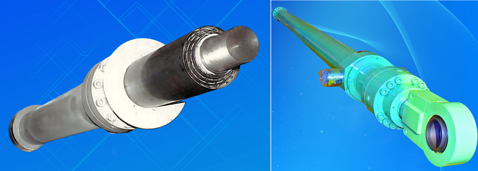 Hydraulic Cylinder for LD (BOF) Steelmaking Converter manufacture